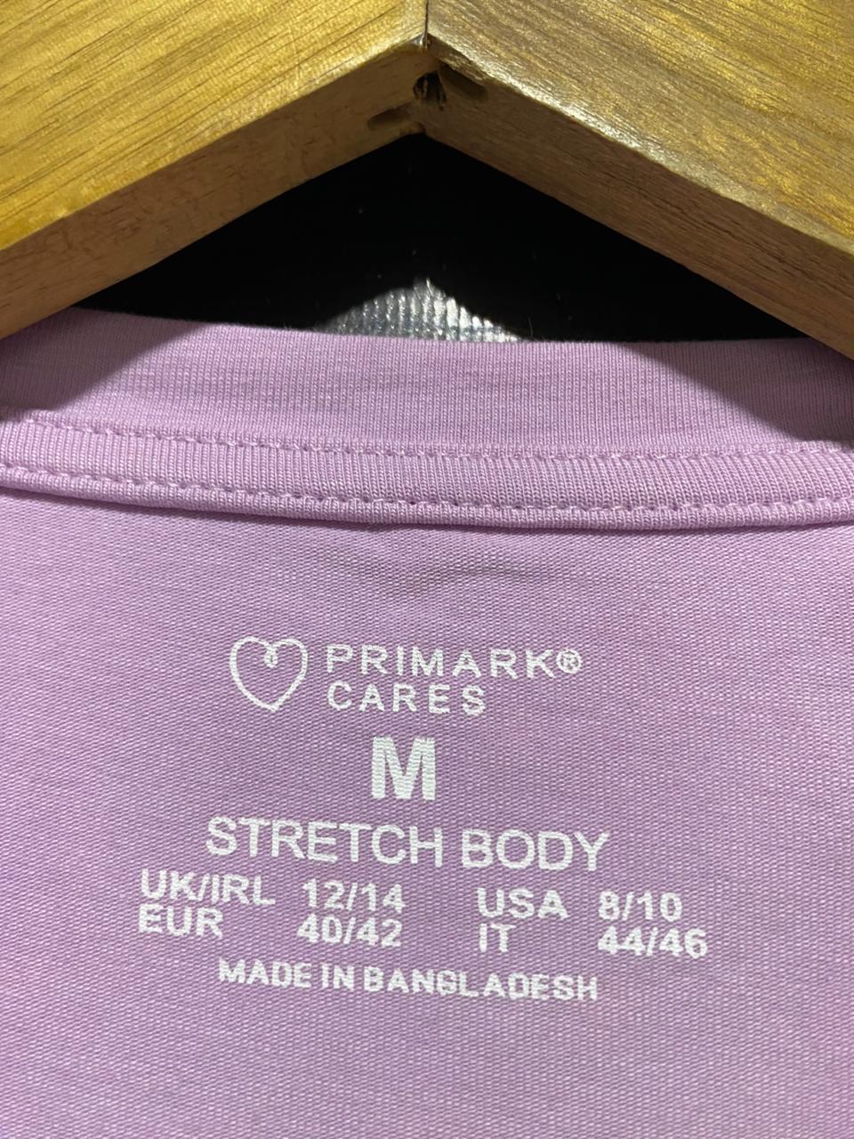 PRIMARK |M| BUST 16| B39| PINK CHIC LILAC SHORT SLEEVE CREW NECK BODYSUIT
