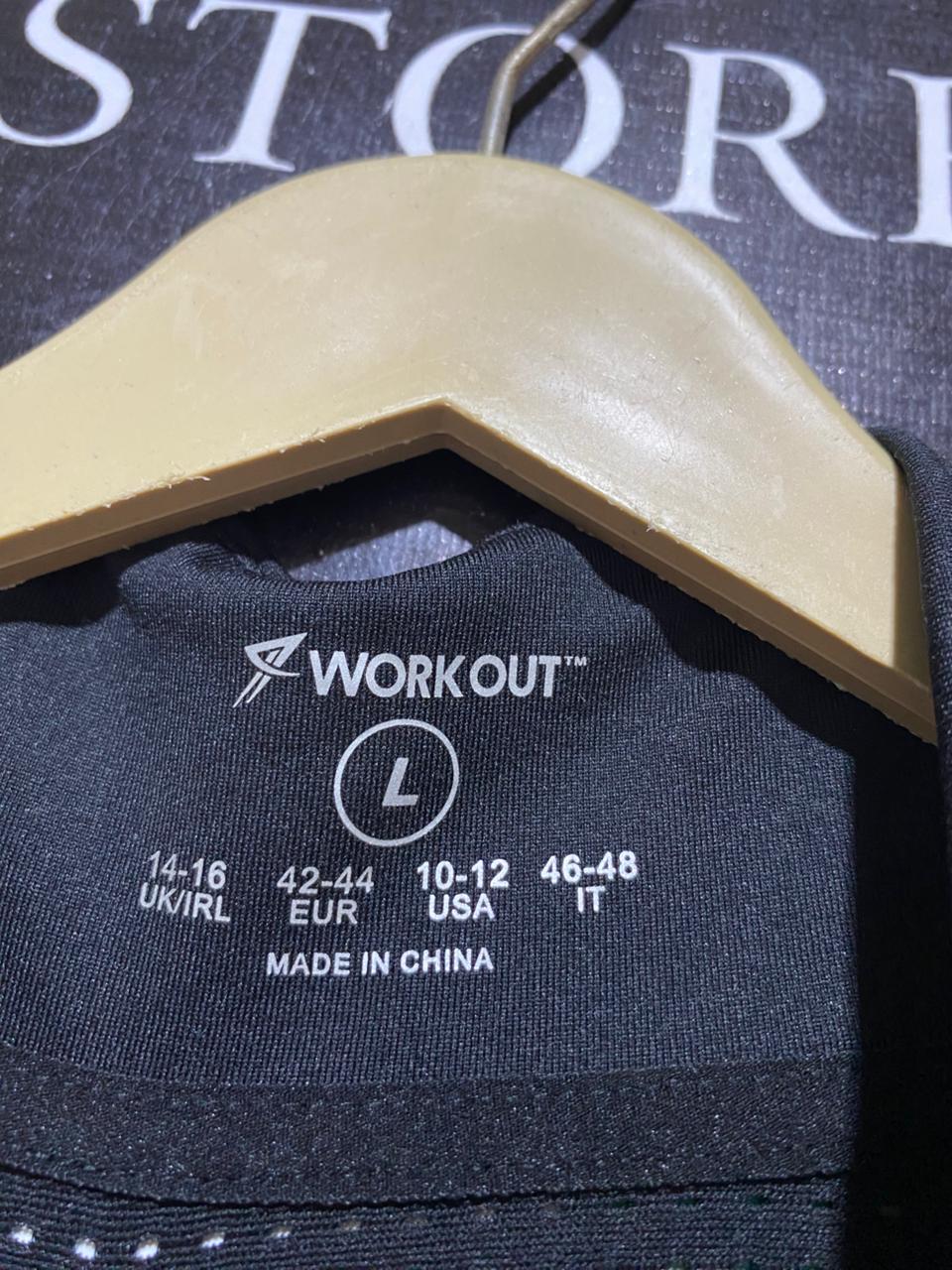 WORK OUT |L| BUST 21| B39| HIGH NECK RUNNING & WORKOUT TRACK JACKET