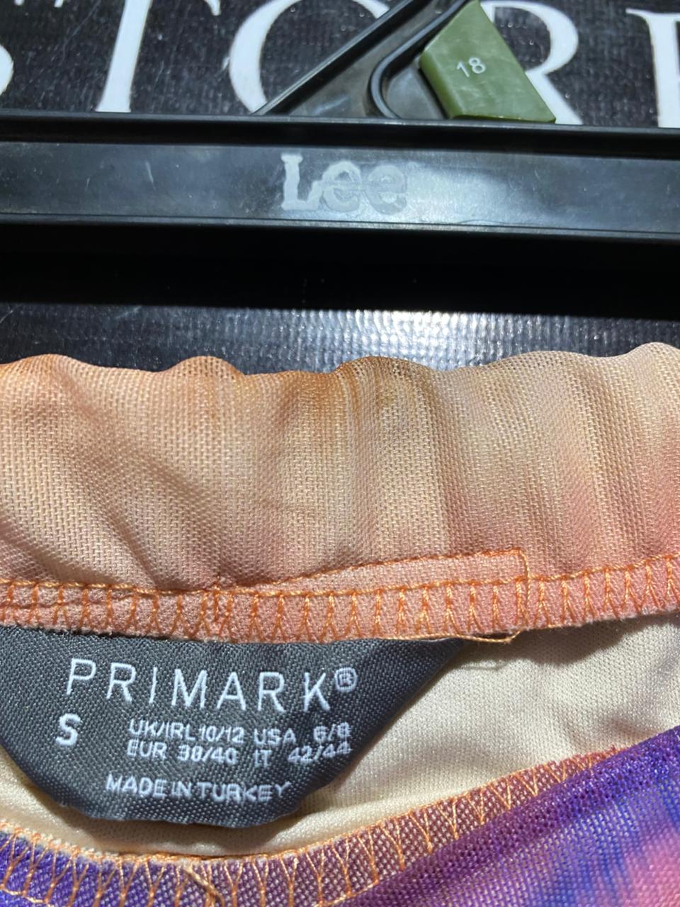 PRIMARK |M| WAIST 29| B39| VIBRANT TIE-DYE EFFECT MAXI SKIRT