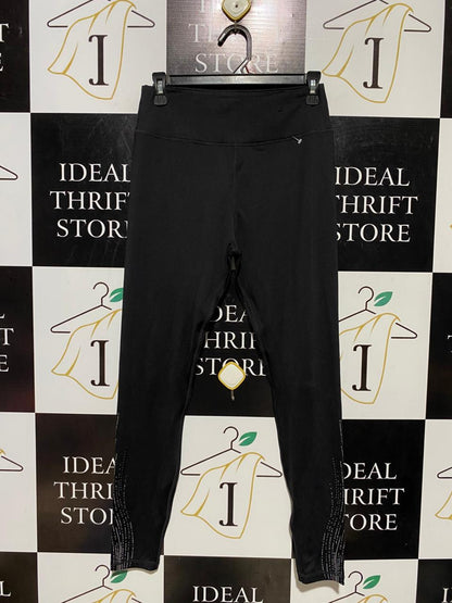 TU ACTIVE |S| WAIST 26| B39| HIGH-WAISTED BLACK ACTIVE LEGGINGS