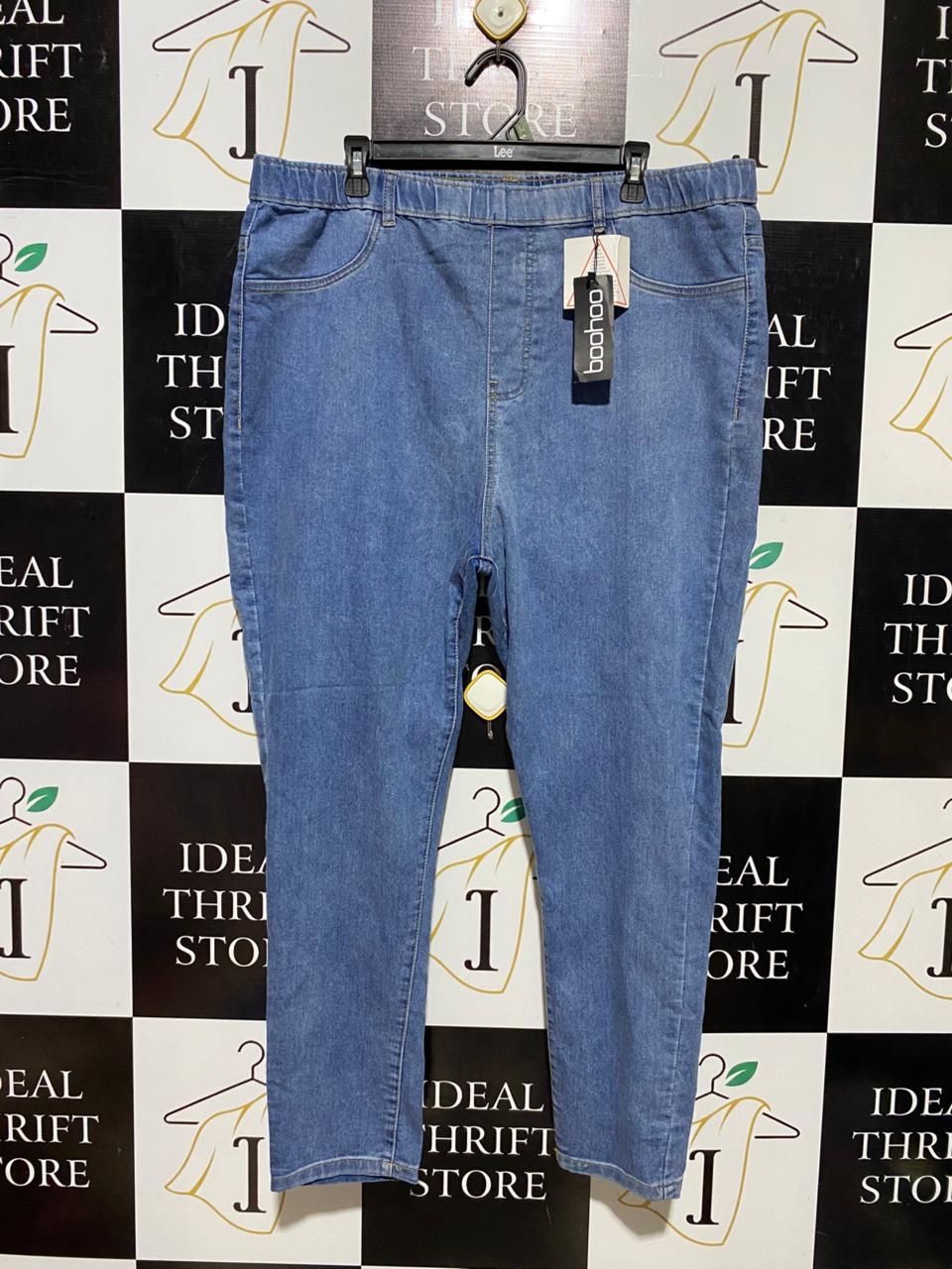BOOHOO |XXXL| WAIST 40| B39| ULTRA-STRETCH DENIM LOOK SKINNY TROUSERS
