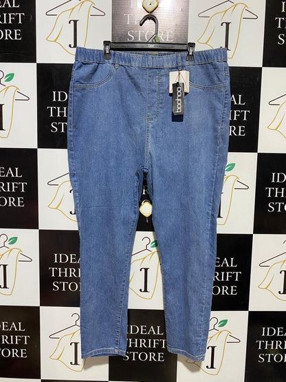 BOOHOO |XXXL| WAIST 40| B39| ULTRA-STRETCH DENIM LOOK SKINNY TROUSERS