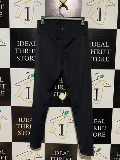 WORK OUT |M| WAIST 28| B39| CORE BLACK HIGH-WAISTED PERFORMANCE LEGGINGS