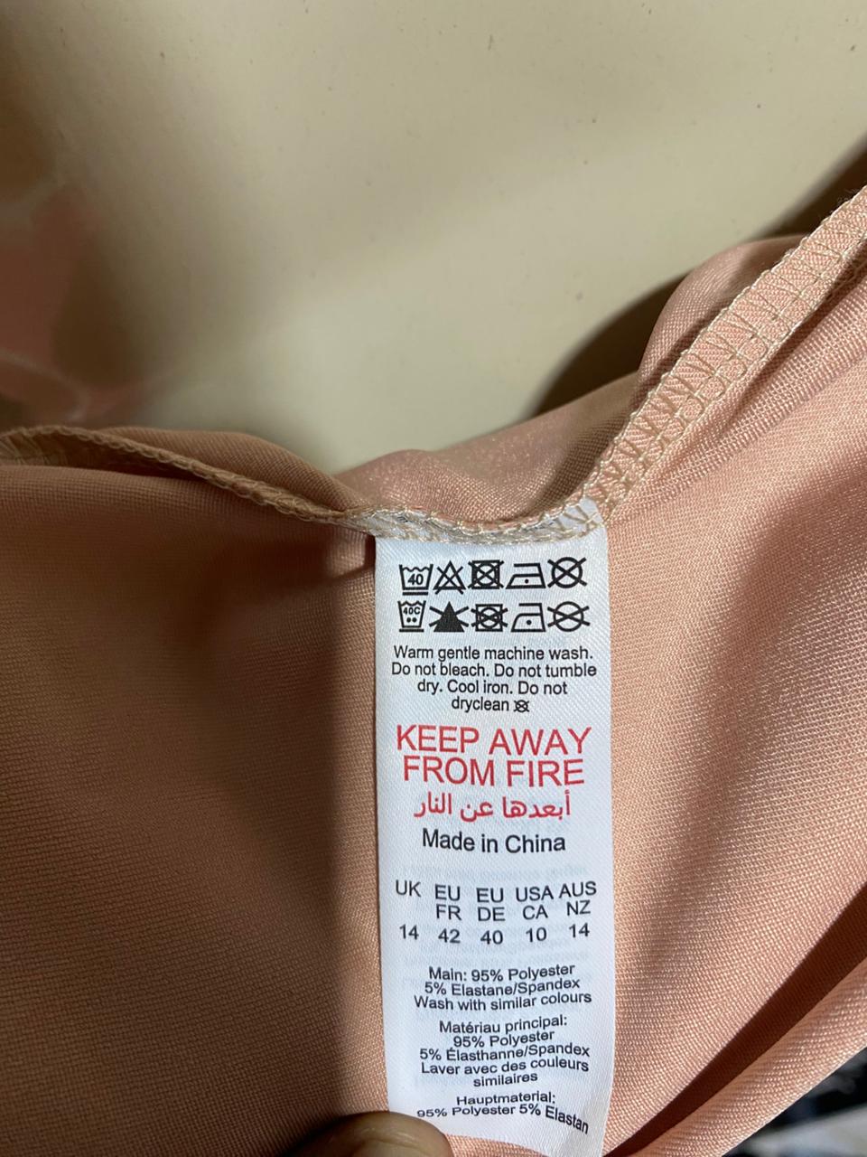 |XL| BUST 24| B40| LUXURY ROSE GOLD SATIN KIMONO CARDIGAN RHINESTONE EMBELLISHED LONG MAXI ROBE