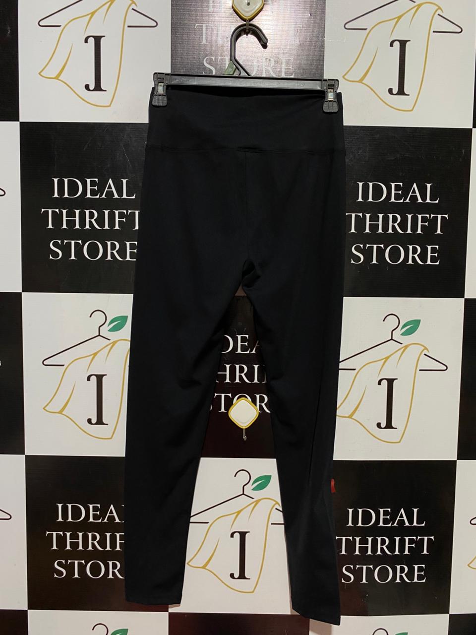 DAZY |S| WAIST 25| B39| PREMIUM ULTRA-SOFT HIGH-WAISTED BLACK LEGGINGS STRETCH ATHLETIC PANTS