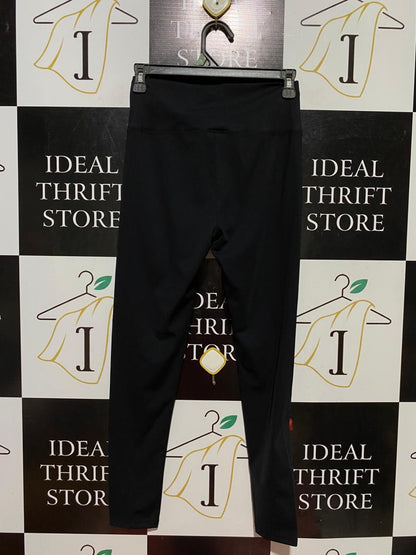 DAZY |S| WAIST 25| B39| PREMIUM ULTRA-SOFT HIGH-WAISTED BLACK LEGGINGS STRETCH ATHLETIC PANTS