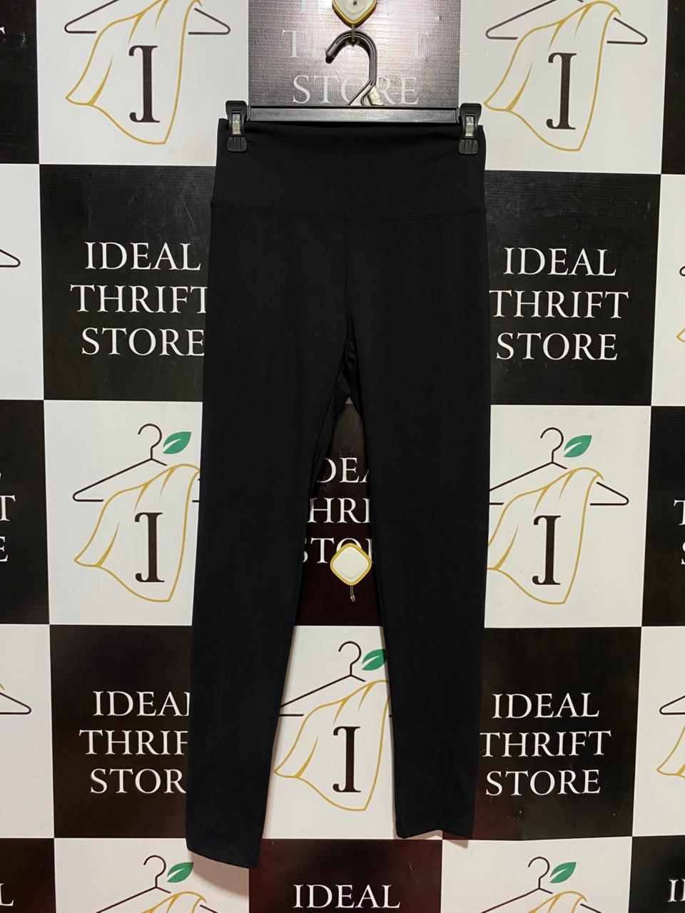 DAZY |S| WAIST 25| B39| PREMIUM ULTRA-SOFT HIGH-WAISTED BLACK LEGGINGS STRETCH ATHLETIC PANTS