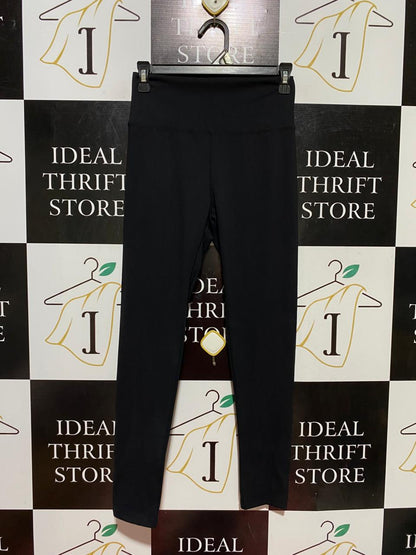 DAZY |S| WAIST 25| B39| PREMIUM ULTRA-SOFT HIGH-WAISTED BLACK LEGGINGS STRETCH ATHLETIC PANTS