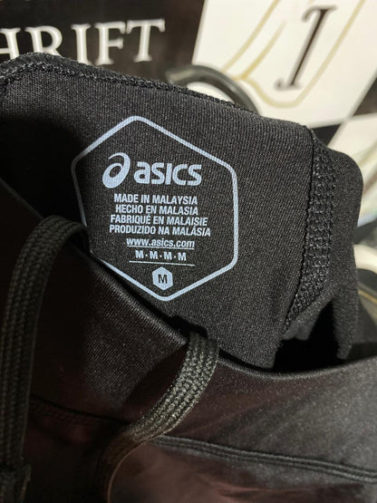 ASICS |M| WAIST 28| B39| BLACK PERFORMANCE RUNNING LEGGINGS ATHLETIC ACTIVEWEAR PANTS
