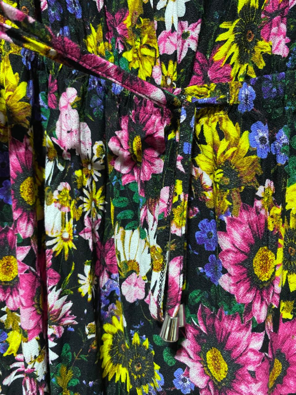 NEXT |XL| WAIST 34| B41| MULTICOLOR FLORAL PRINT MAXI SKIRT