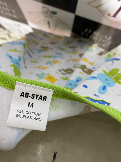 AB STAR |M| BUST 18| B40| CUTE CARTOON ANIMAL PRINT EXTENDED ONESIE BODYSUIT