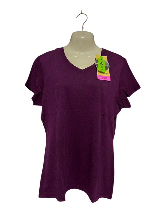 CRANE |L| BUST 19| B41| LADIES MERINO BLEND SHORT SLEEVE V-NECK TEE