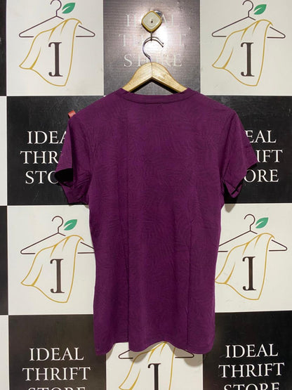 CRANE |L|BUST 19| B41| MERINO BLEND SHORT SLEEVE V-NECK TEE
