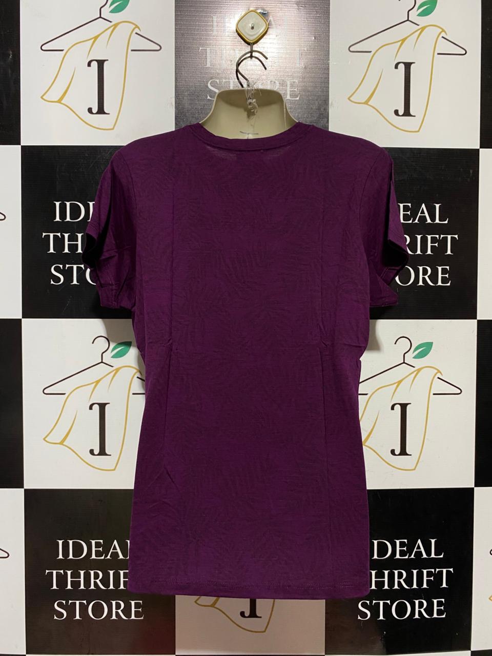 CRANE |L| BUST 19| B41| LADIES MERINO BLEND SHORT SLEEVE V-NECK TEE