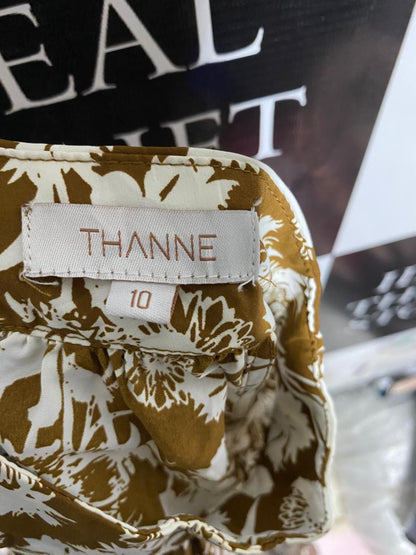 THANNE |M| BUST 18| B42| BOHO FLORAL PRINT HALTER MAXI DRESS