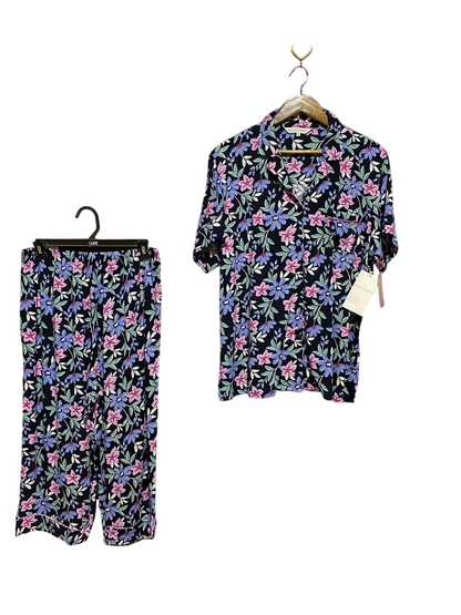 BLACK PEPPER |L| B42| BLACK PEPPER WOMEN'S FLORAL PAJAMA SET