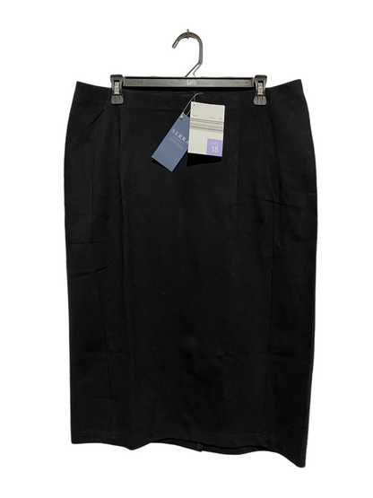 SERRA |XL| WAIST 34| B42| CLASSIC BLACK KNEE-LENGTH PENCIL SKIRT