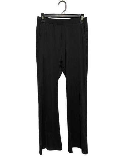 CHIC LADY |M| WAIST 27| B42| BLACK WIDE LEG PANTS HIGH WAISTED LOUNGE TROUSERS STRETCH YOGA CASUAL SLACKS