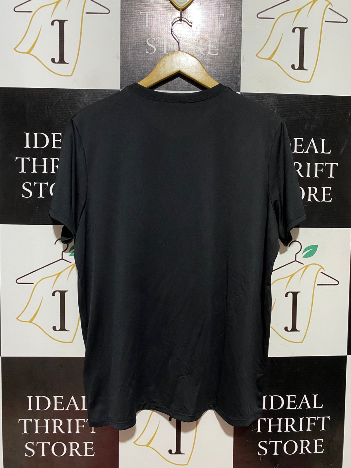 NIKE |XL| BUST 23| B43| TEE BLACK CLASSIC SWOOSH SHORT SLEEVE ACTIVEWEAR T-SHIRT