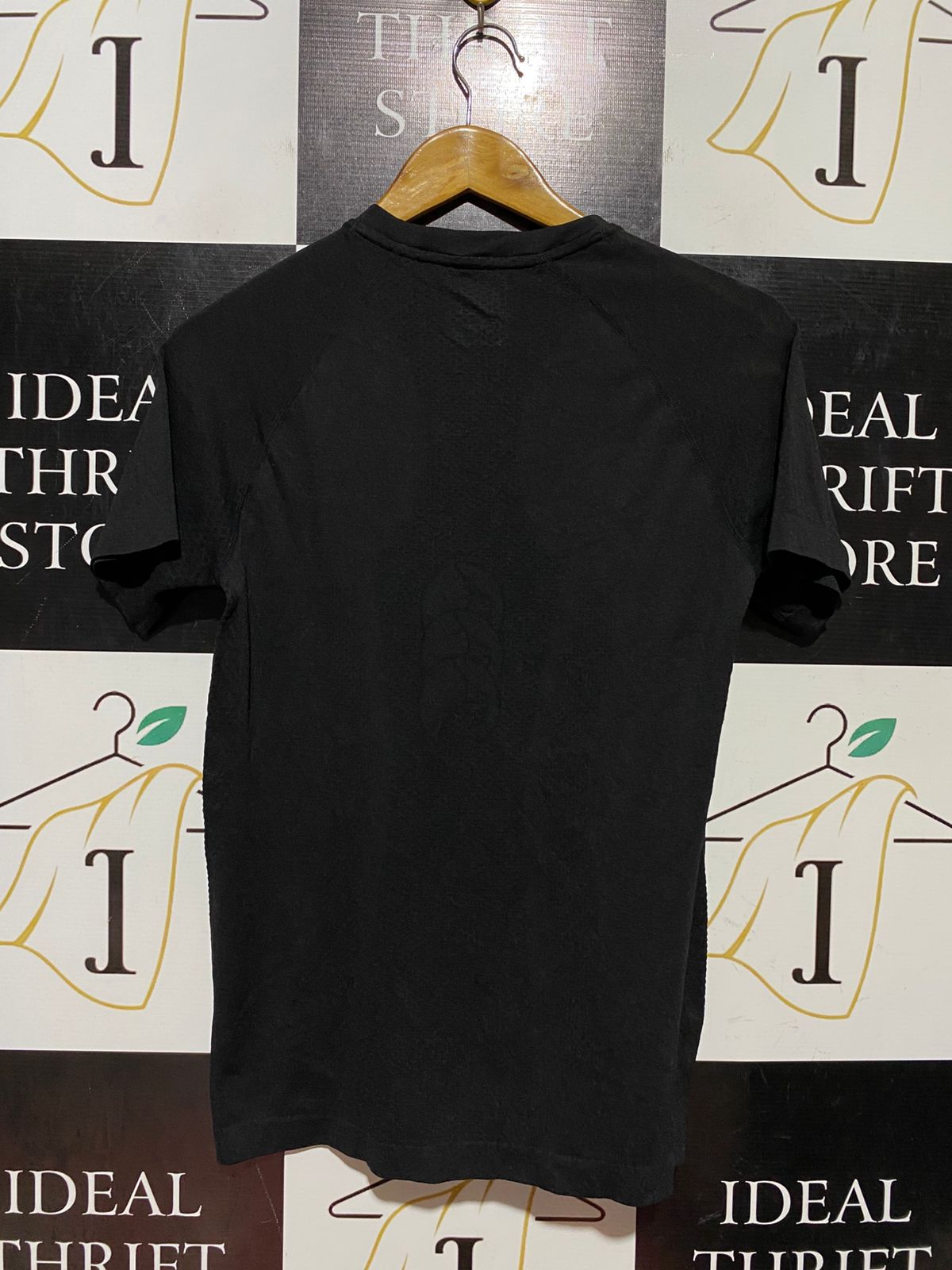 CANTERBURY |M| BUST 17| B43| BLACK CCC SHORT SLEEVE ATHLETIC RUGBY TRAINING T-SHIRT