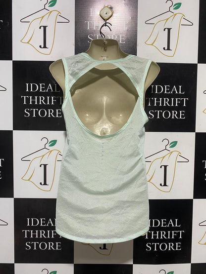 NIKE |M| BUST 17| B43| MINT GREEN RUNNING TANK TOP LIGHTWEIGHT MESH ACTIVEWEAR SLEEVELESS TEE