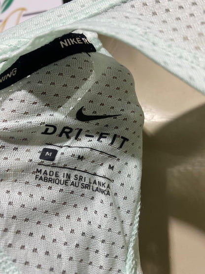 NIKE |M| BUST 17| B43| MINT GREEN RUNNING TANK TOP LIGHTWEIGHT MESH ACTIVEWEAR SLEEVELESS TEE