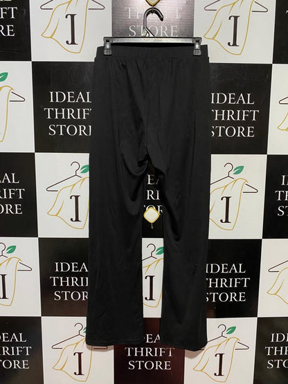 CHIC LADY |M| WAIST 27| B42| BLACK WIDE LEG PANTS HIGH WAISTED LOUNGE TROUSERS STRETCH YOGA CASUAL SLACKS