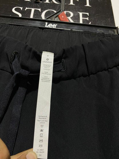LULULEMON |L| WAIST 30| WOMEN'S BLACK CASUAL JOGGER PANTS - ELASTIC HIGH WAIST WITH DRAWSTRING