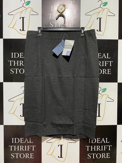SERRA |XL| WAIST 34| B42| CHARCOAL GRAY KNEE-LENGTH PENCIL SKIRT
