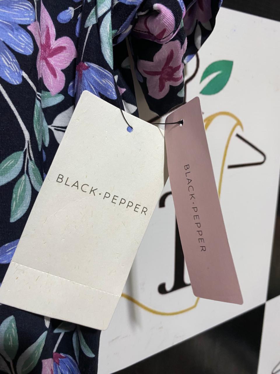 BLACK PEPPER |L| B42| BLACK PEPPER WOMEN'S FLORAL PAJAMA SET
