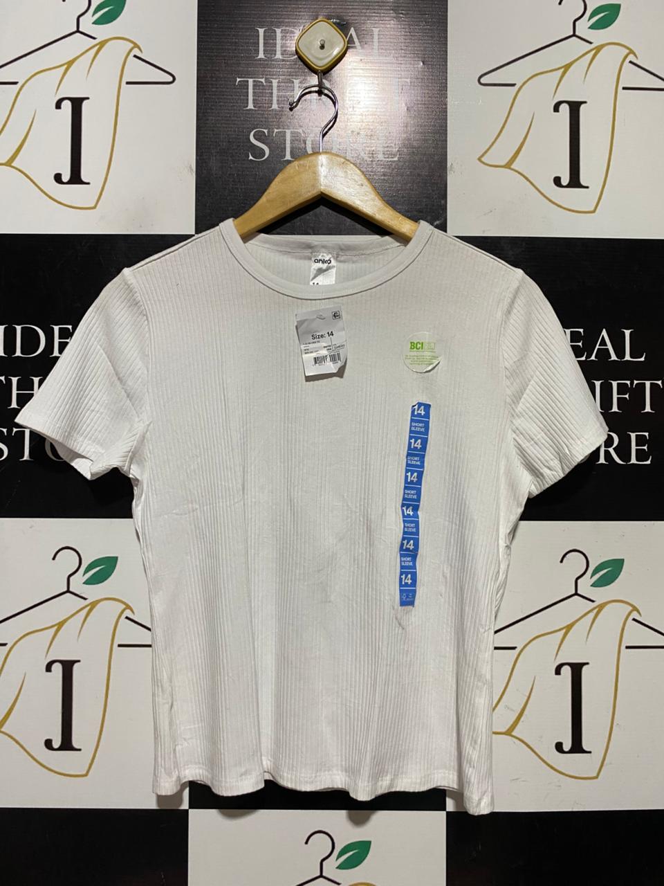 ANKO |M| BUST 17| B42| SHORT SLEEVE CREW NECK BASIC TEE