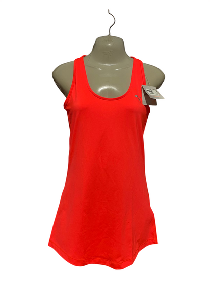 PUMA |S| BUST 15| B44| CORAL NEON RACERBACK TANK TOP