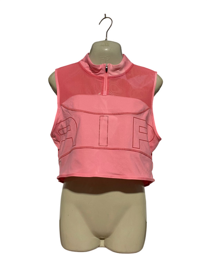 NIKE AIP |L| BUST 19| B44| PINK CROP TANK TOP