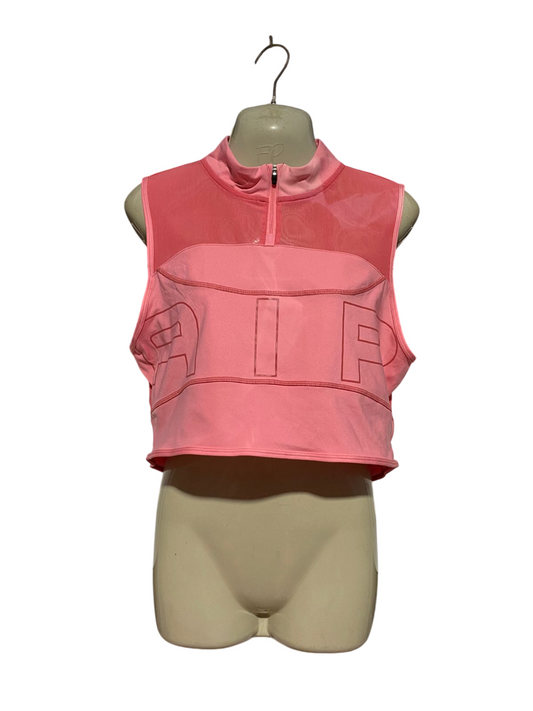 NIKE AIP |L| BUST 19| B44| PINK CROP TANK TOP