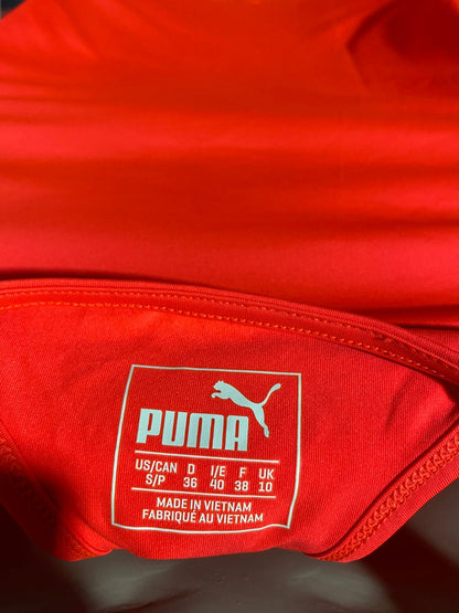 PUMA |S| BUST 15| B44| CORAL NEON RACERBACK TANK TOP