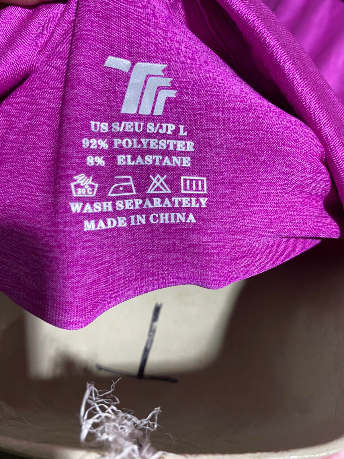 |S| BUST 18| B43| VIBRANT MAGENTA PURPLE SHORT SLEEVE GOLF POLO SHIRT SPORTY CASUAL ATHLETIC TOP
