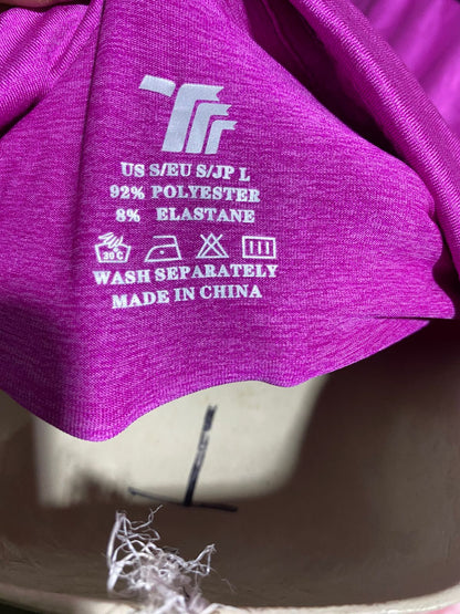 |S| BUST 18| B43| VIBRANT MAGENTA PURPLE SHORT SLEEVE GOLF POLO SHIRT SPORTY CASUAL ATHLETIC TOP