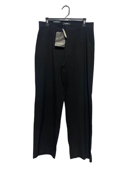 PULL & BEAR |L| WAIST 32| B44| BLACK LABEL WOMEN'S BLACK STRAIGHT LEG PANTS