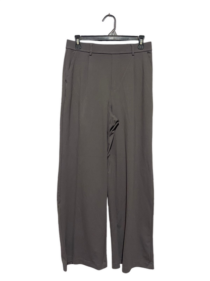 HALARA |M| WAIST 29| B44| CHARCOAL GRAY WIDE LEG TROUSER PANTS
