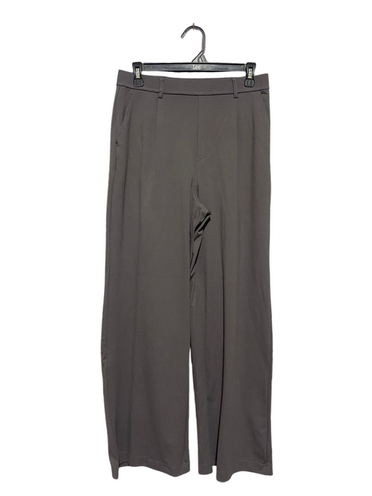 HALARA |M| WAIST 29| B44| CHARCOAL GRAY WIDE LEG TROUSER PANTS