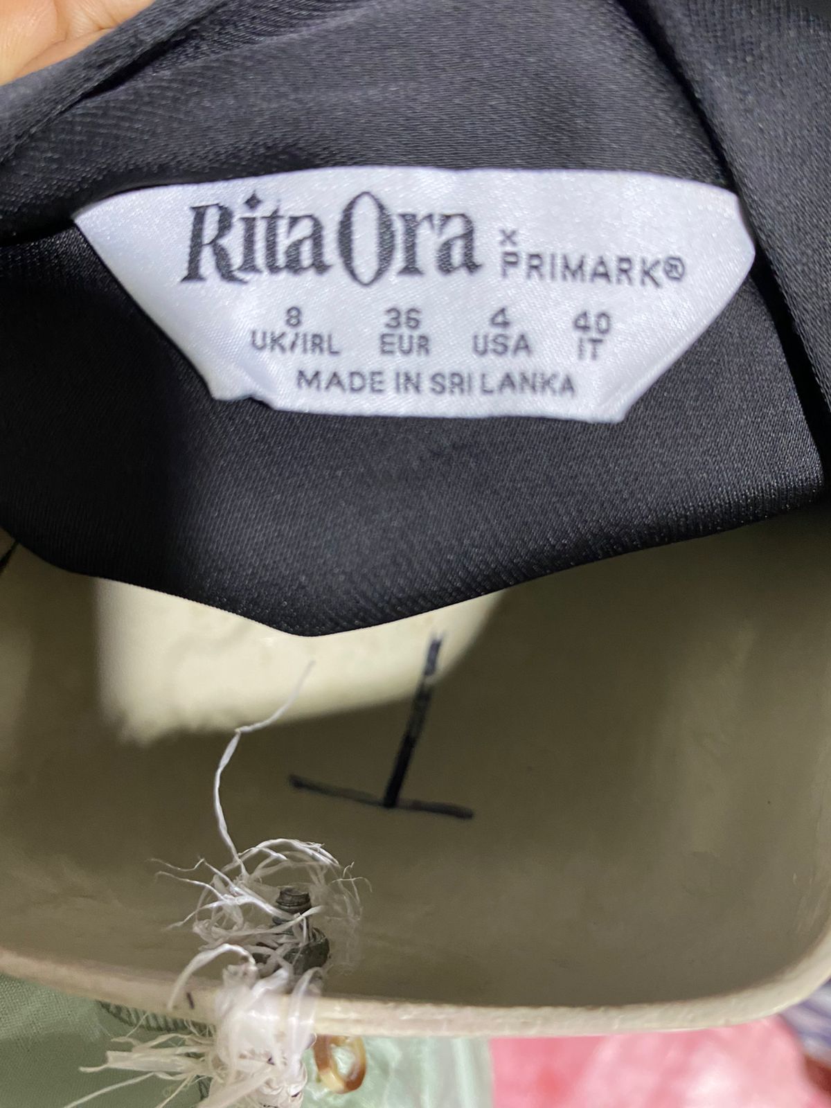 RITA ORA |XL| BUST 25| B45| BLACK SATIN BOMBER JACKET - FULL ZIP LIGHTWEIGHT OUTWEAR