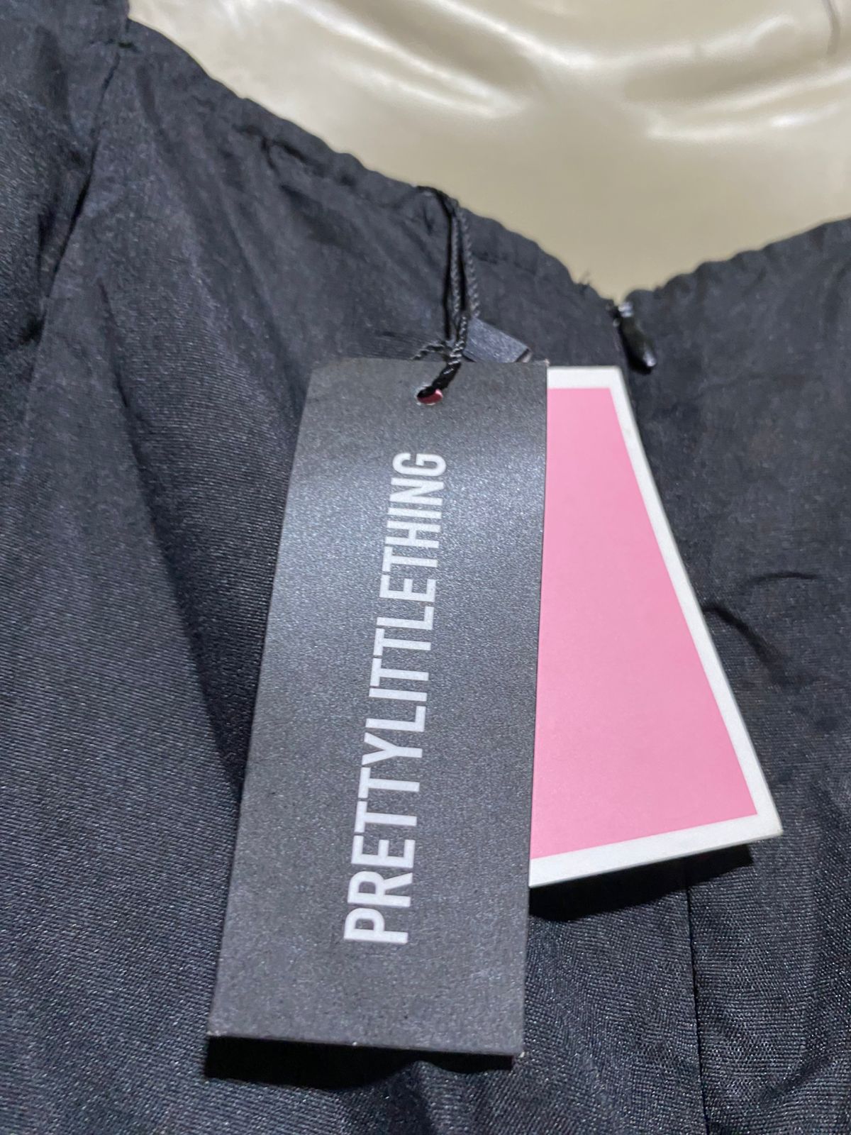 PRETTYLITTLE THING |S| BUST 16| B44| BLACK WIDE LEG CARGO JUMPSUIT - SLEEVELESS UTILITY STREETWEAR ONE-PIECE WITH STRAPS