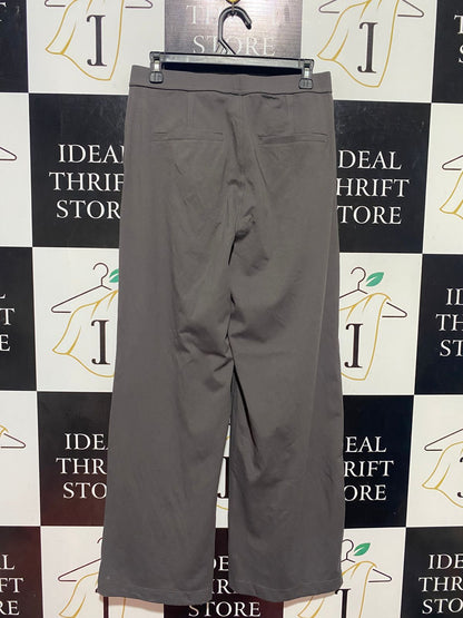 HALARA |M| WAIST 29| B44| CHARCOAL GRAY WIDE LEG TROUSER PANTS