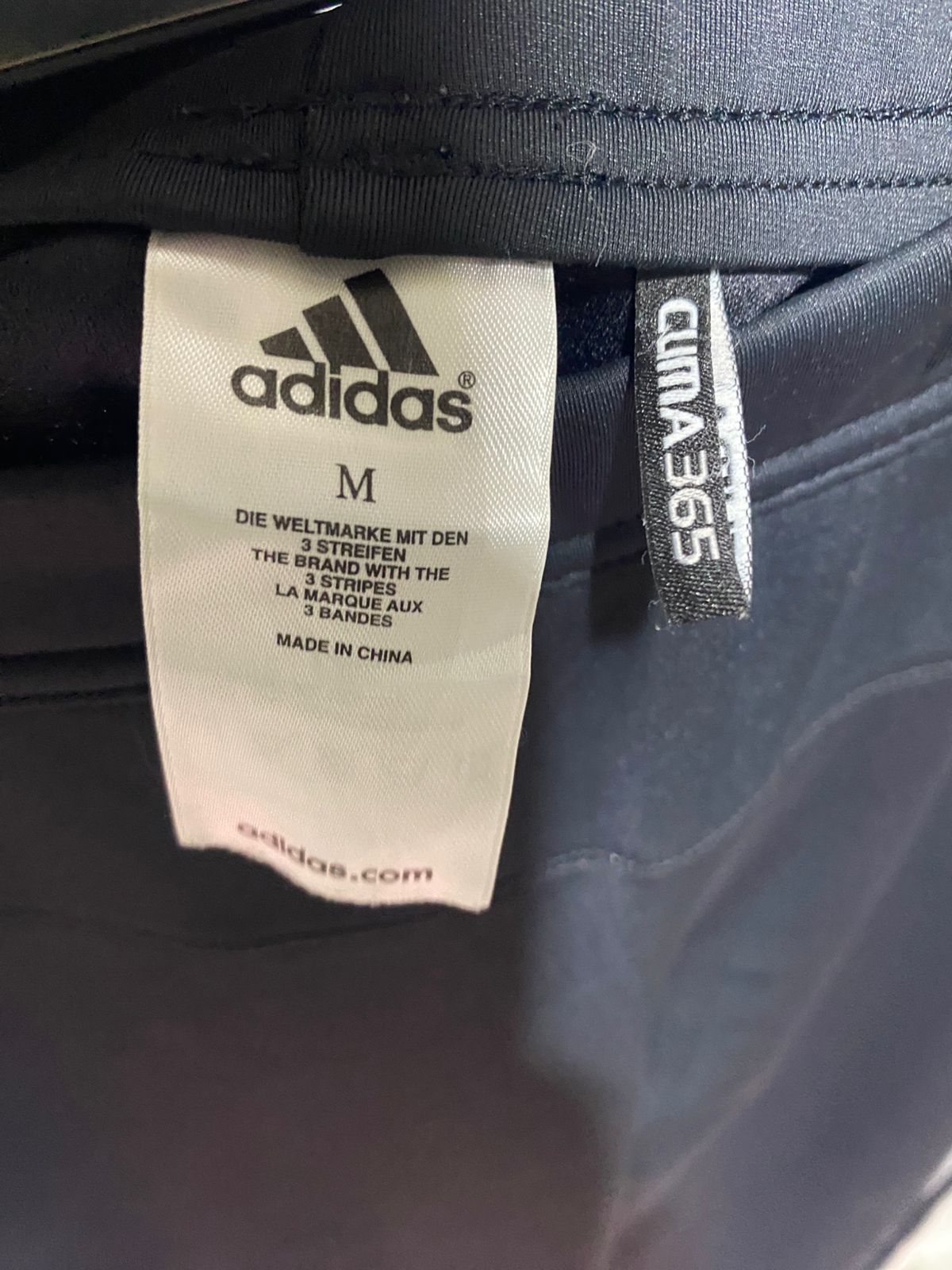 ADIDAS |L| WAIST 30| B44| BLACK ATHLETIC TRACK PANTS WITH SIDE STRIPES