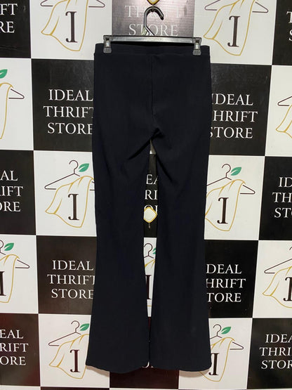 COTTON ON |M| WAIST 28| B44| WOMEN'S BLACK RIBBED FLARED YOGA PANTS WITH TAGS