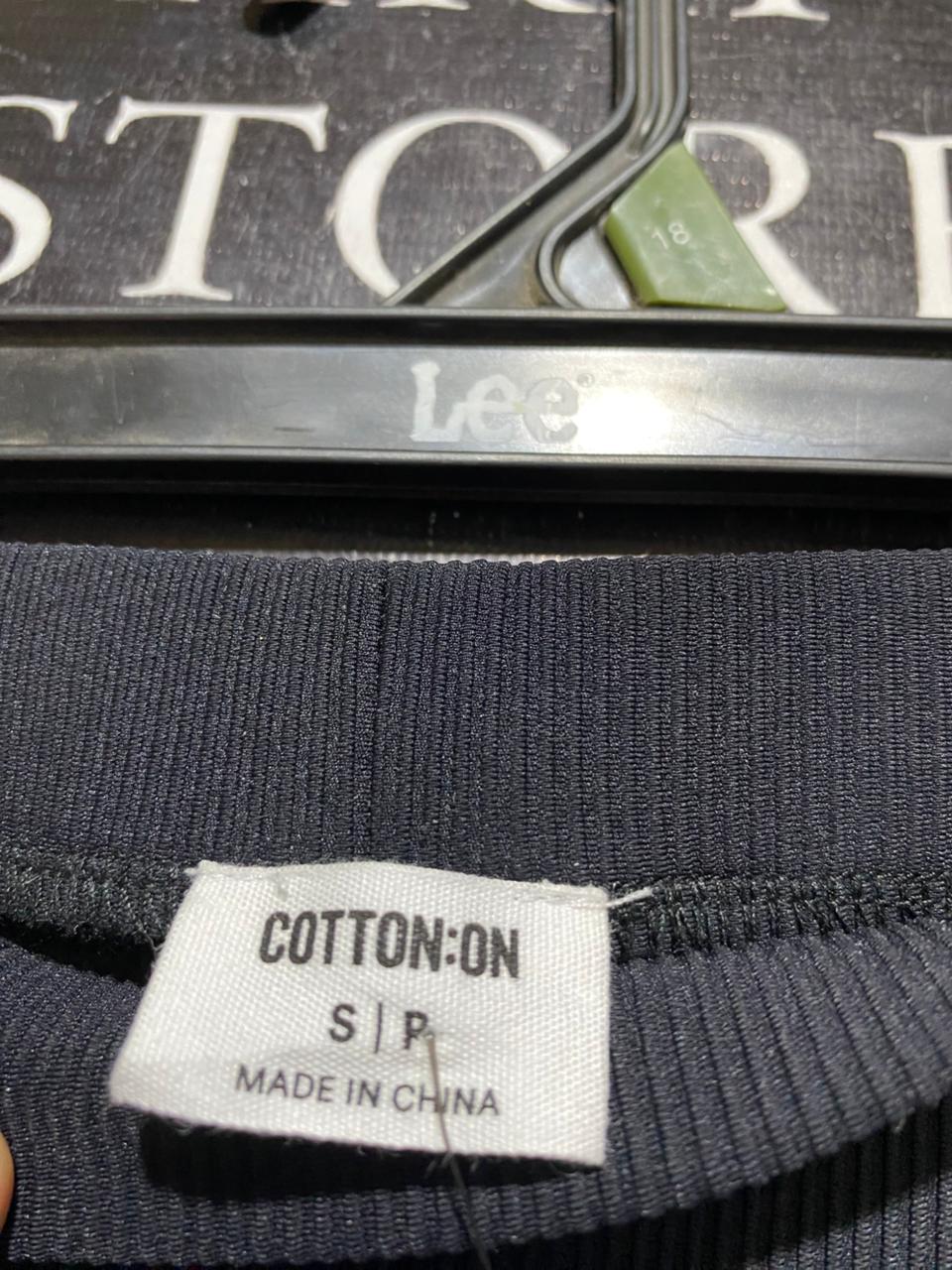 COTTON ON |M| WAIST 28| B44| WOMEN'S BLACK RIBBED FLARED YOGA PANTS WITH TAGS