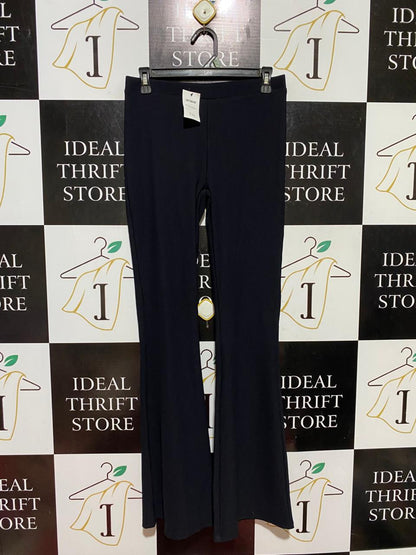 COTTON ON |M| WAIST 28| B44| WOMEN'S BLACK RIBBED FLARED YOGA PANTS WITH TAGS