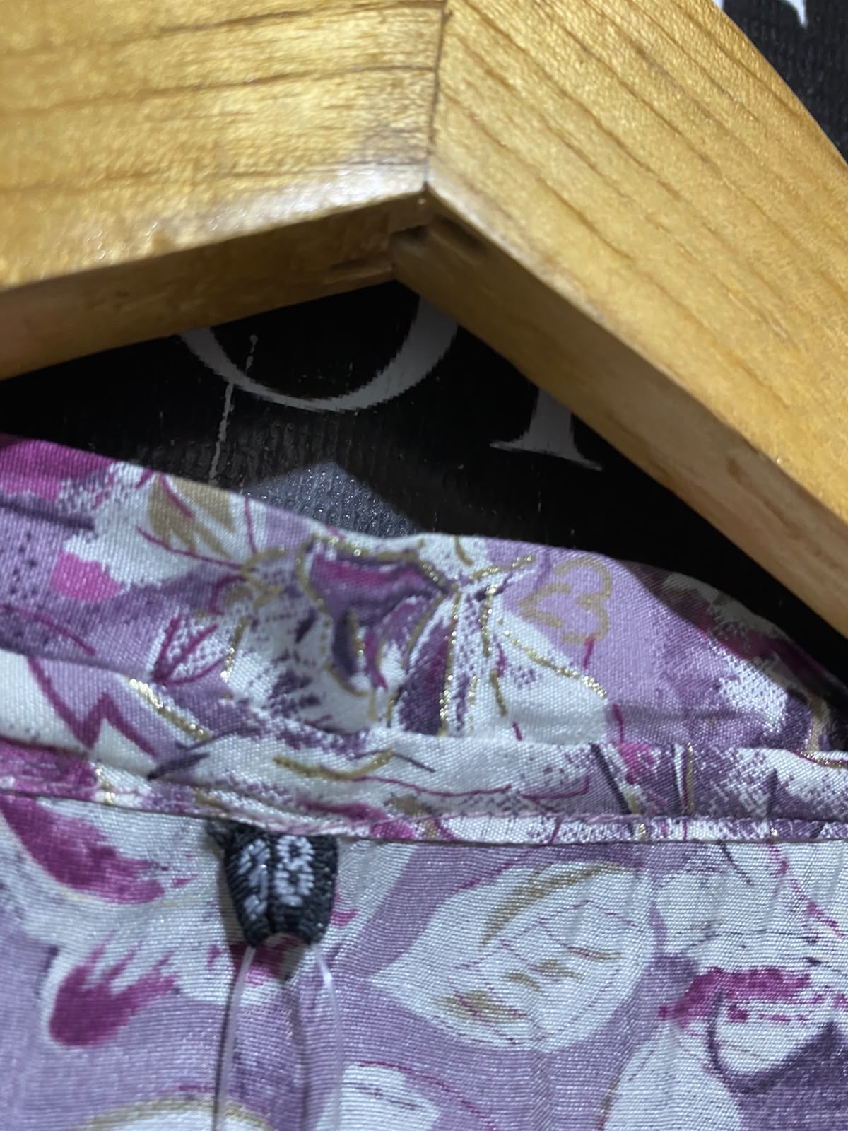 SIMRANS |L| BUST 19| B46| PURPLE FLORAL PRINT OPEN FRONT MAXI CARDIGAN DUSTER