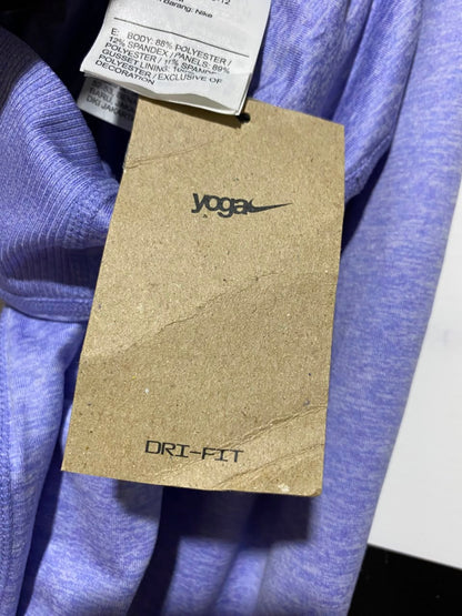 NIKE |XS| WAIST 22| B45| PURPLE MELANGE HIGH-WAISTED ACTIVEWEAR LEGGINGS