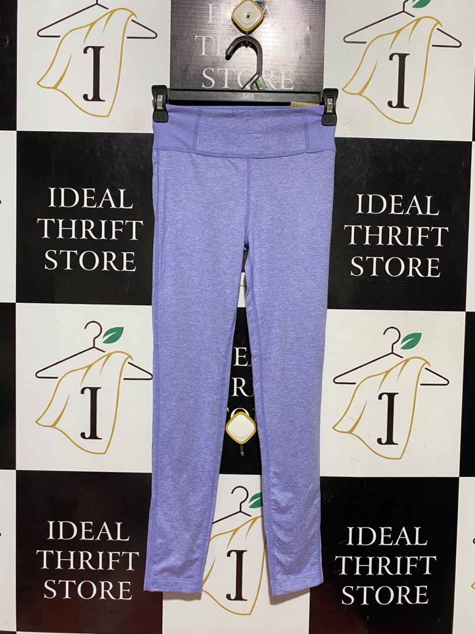 NIKE |XS| WAIST 22| B45| PURPLE MELANGE HIGH-WAISTED ACTIVEWEAR LEGGINGS